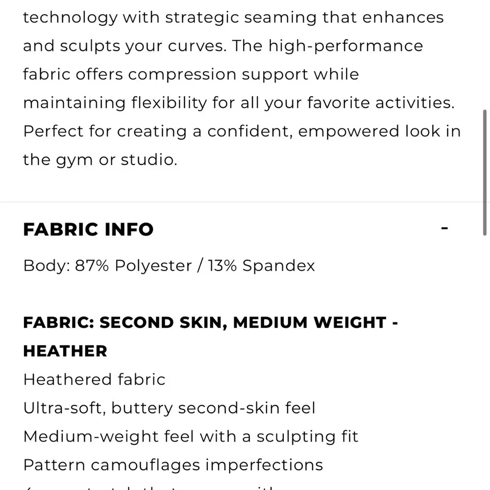 Bombshell Sportswear Uplift Peach Leggings, Laserberry, S, NWT - Picture 9 of 10